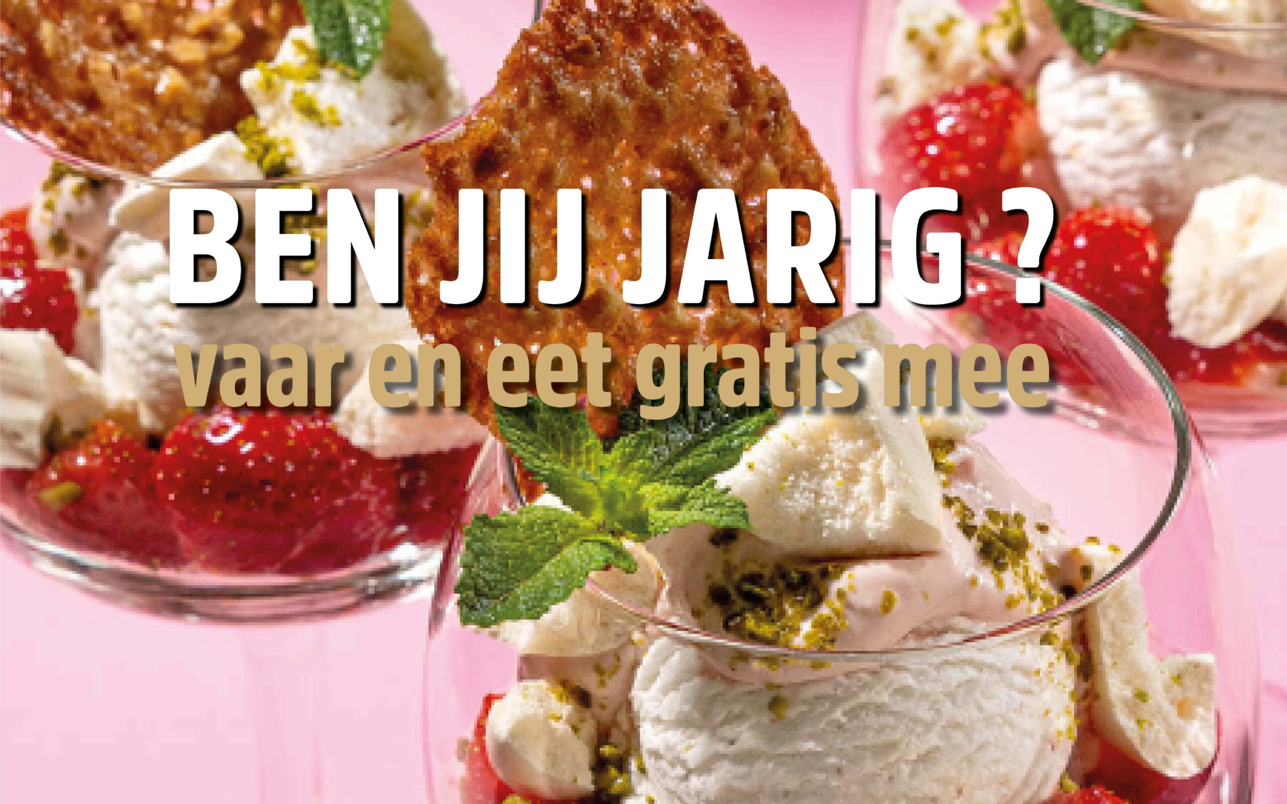 Jarige vaart gratis mee met Beren Boot Jarige vaart gratis mee met Beren Boot