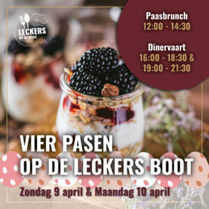 Pasen op de leckersboot